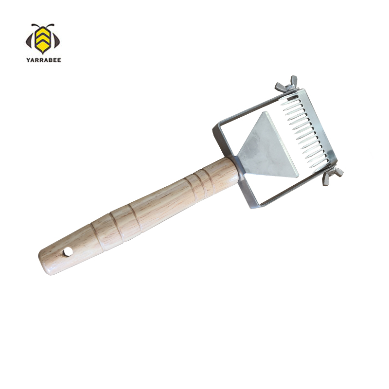 Adjustable Steel Uncapping Honey Fork Scraper Shovel